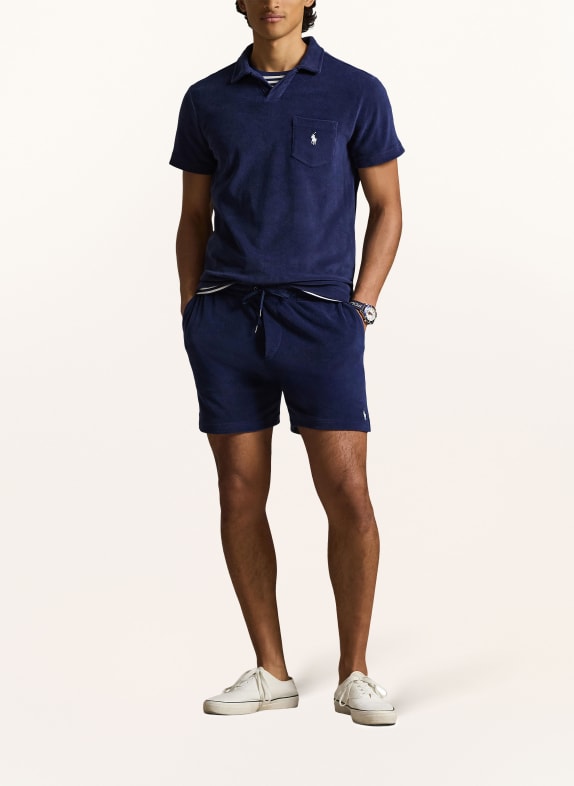POLO RALPH LAUREN Badstof shorts DONKERBLAUW