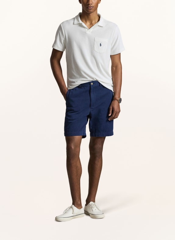 POLO RALPH LAUREN Frottee poloshirt Regular Fit WIT