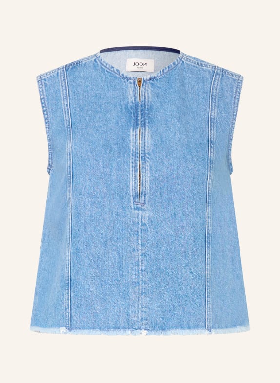 JOOP! JEANS Džínová sukně UTE MODRÁ