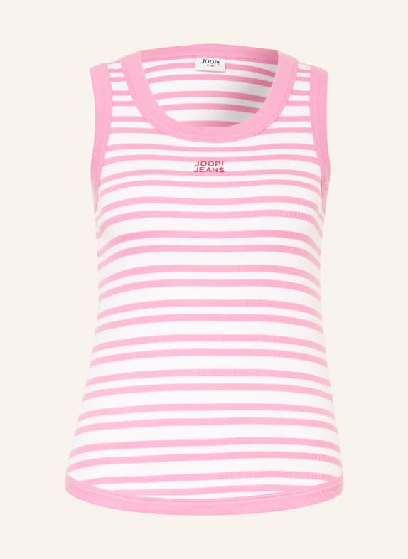 JOOP! JEANS Top TIANI PINK / WEISS