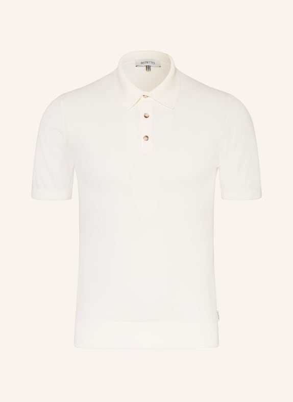 DISTRETTO 12 Strick-Poloshirt CARRARA CREME