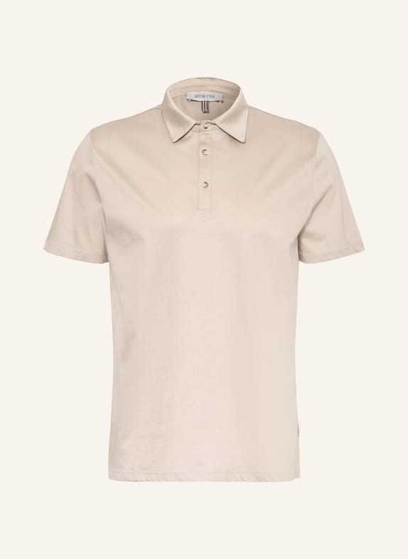 DISTRETTO 12 Koszulka polo z dżerseju MENTA BEŻOWY