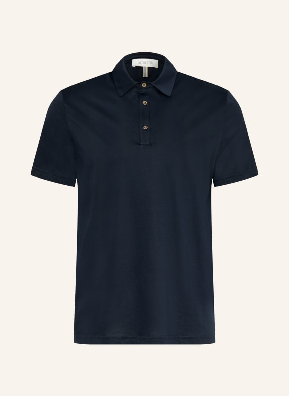 DISTRETTO 12 MENTA jersey polo shirt DARK BLUE