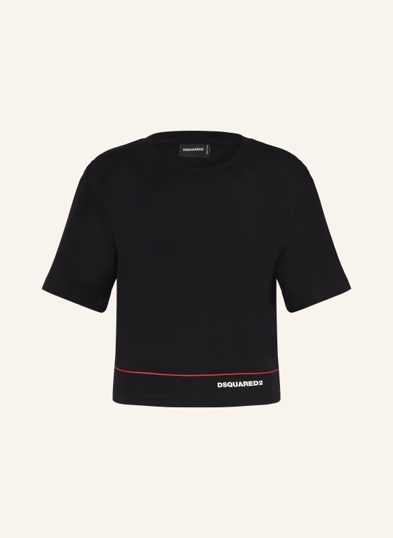 DSQUARED2 T-Shirt SCHWARZ