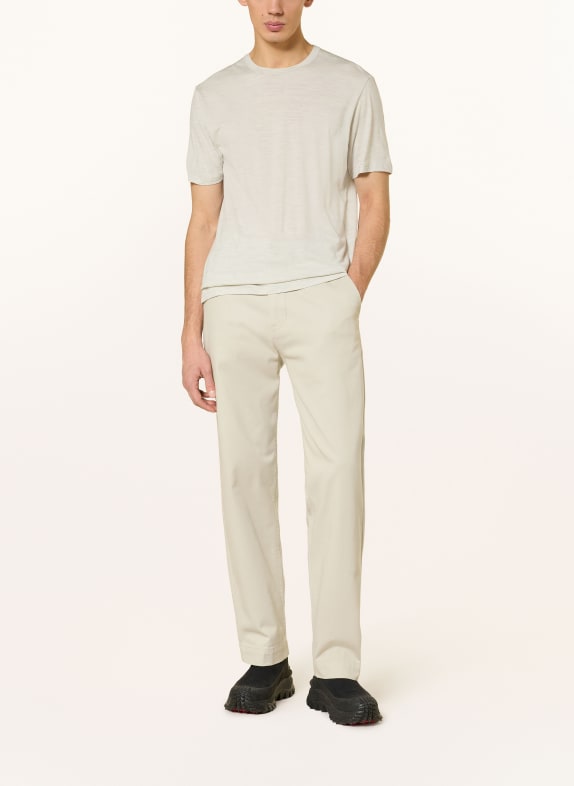 VEILANCE T-Shirt FRAME aus Merinowolle BEIGE