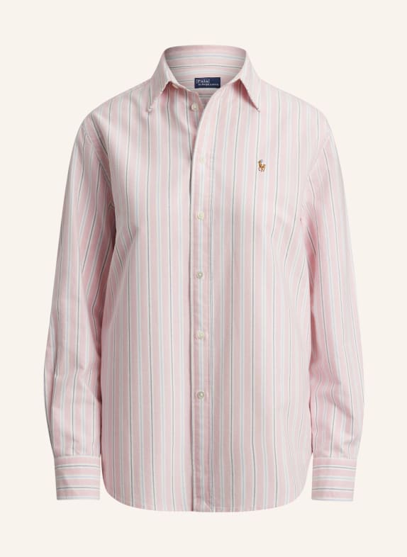 POLO RALPH LAUREN košile RŮŽOVÁ / TMAVĚ MODRÁ / BÍLÁ