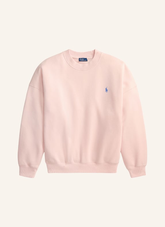 POLO RALPH LAUREN mikina SVĚTLE RŮŽOVÁ