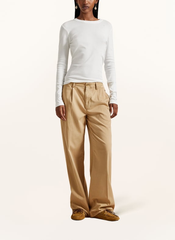 POLO RALPH LAUREN Marlene-broek CAMEL