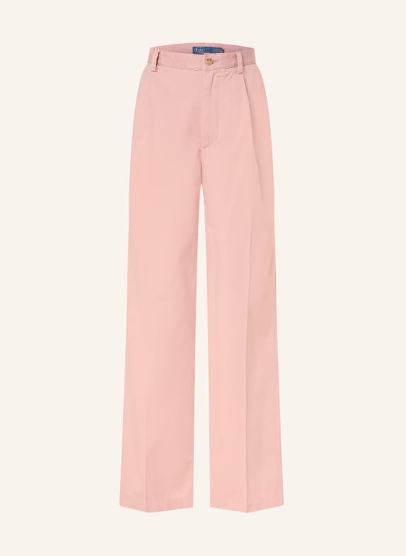 POLO RALPH LAUREN kalhoty Marlene STARORŮŽOVÁ