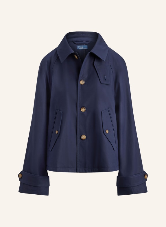 POLO RALPH LAUREN trenchcoat TMAVĚ MODRÁ