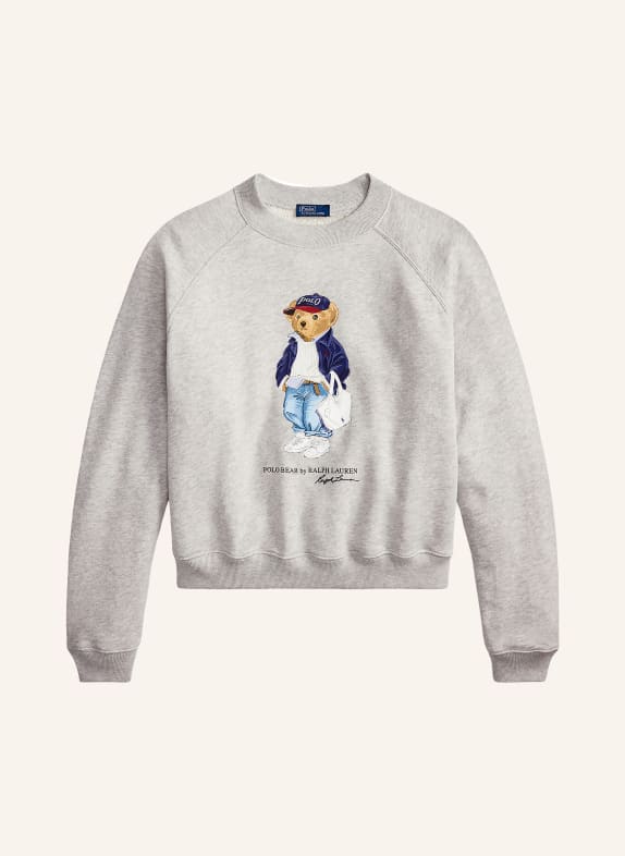 POLO RALPH LAUREN mikina ŠEDÁ