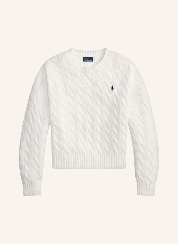 POLO RALPH LAUREN svetr BÍLÁ