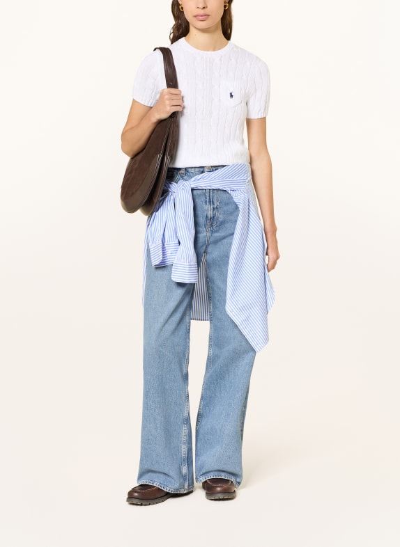 POLO RALPH LAUREN gebreid shirt WIT