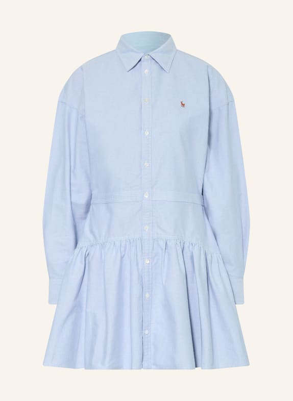 POLO RALPH LAUREN Hemdblusenkleid BLAU