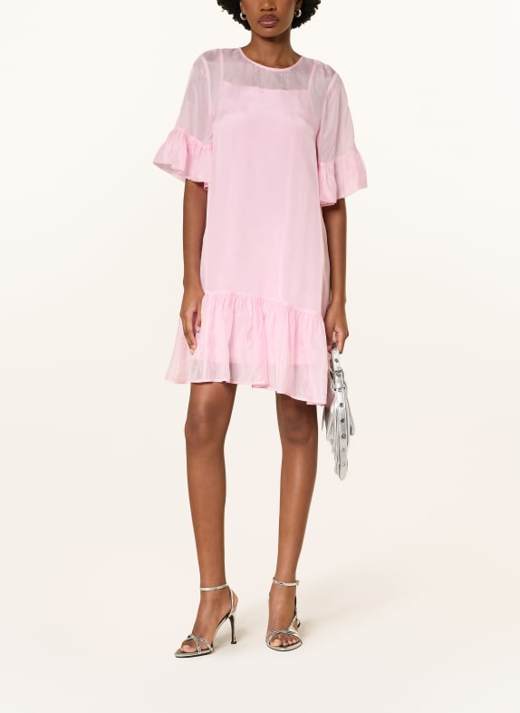 MRS & HUGS Kleid mit Rüschen ROSA