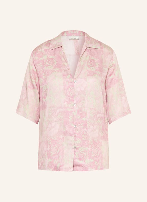 CHANTELLE T-shirt lounge CHARLIE ROSÉ / VERT CLAIR