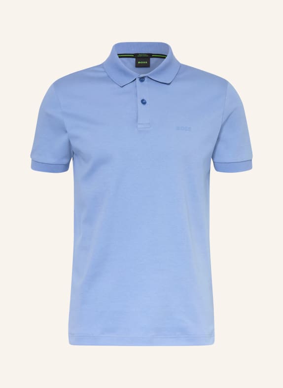 BOSS Jersey-Poloshirt PIO HELLBLAU