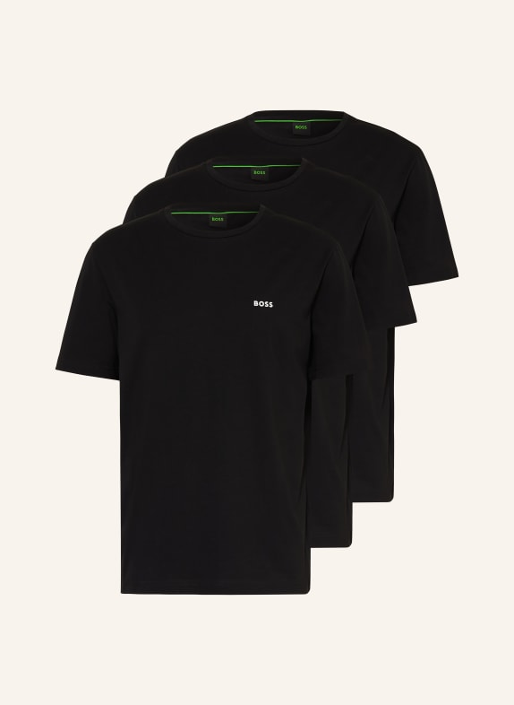 BOSS 3-pack T-shirts BLACK
