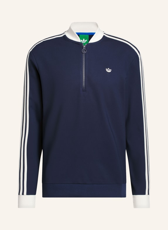 adidas Originals Jersey Troyer ORIGINALS 3-STRIPES DARK BLUE / WHITE