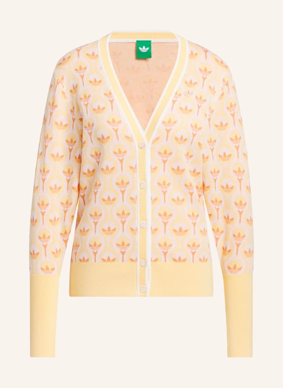 adidas Originals Svetr ORIGINALS ALL OVER ORANŽOVÁ / TMAVĚ ORANŽOVÁ / BÍLÁ