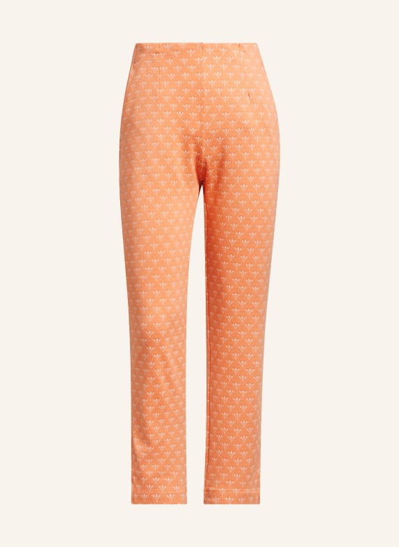 adidas Originals 7/8 golf pants ORIGINALS ALL OVER ORANGE / WHITE