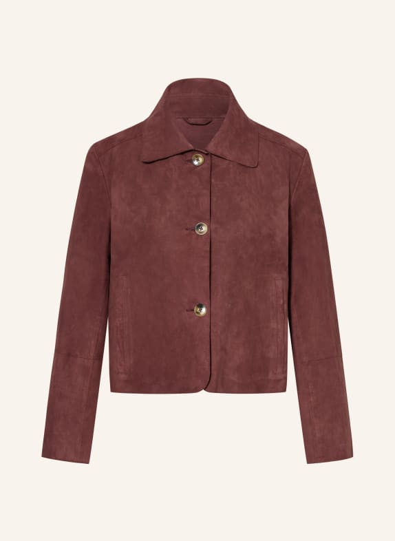 darling harbour Lederjacke BORDEAUX