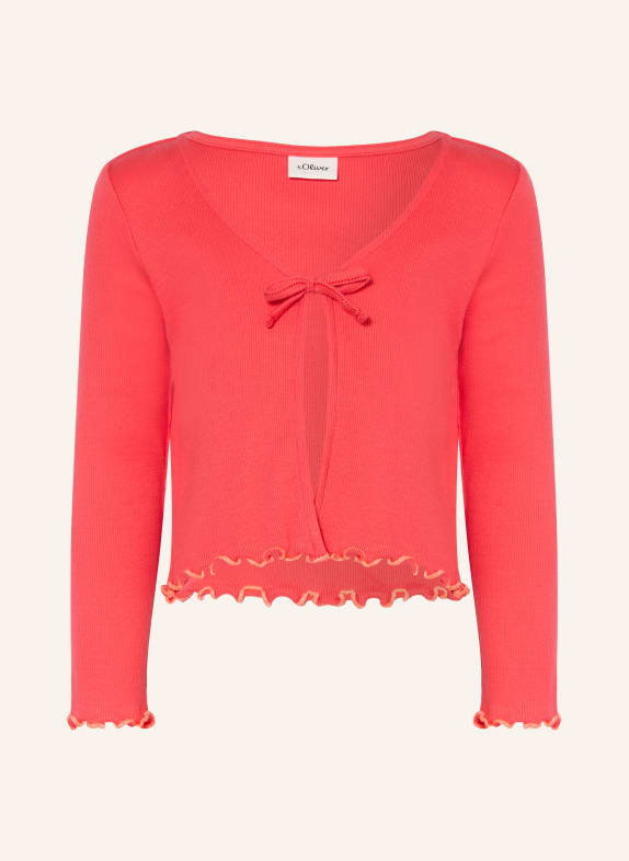 s.Oliver RED Jersey-Bolero HELLROT