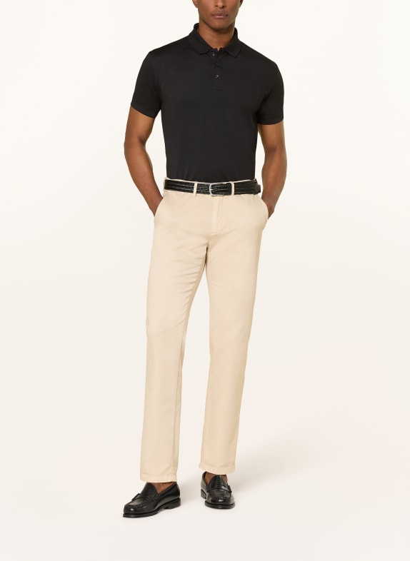 STROKESMAN'S Jersey-poloskjorte SORT