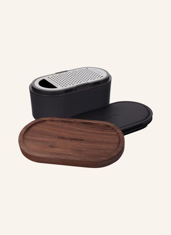 Microplane Tarka ręczna CIEMNOBRĄZOWY / CZARNY