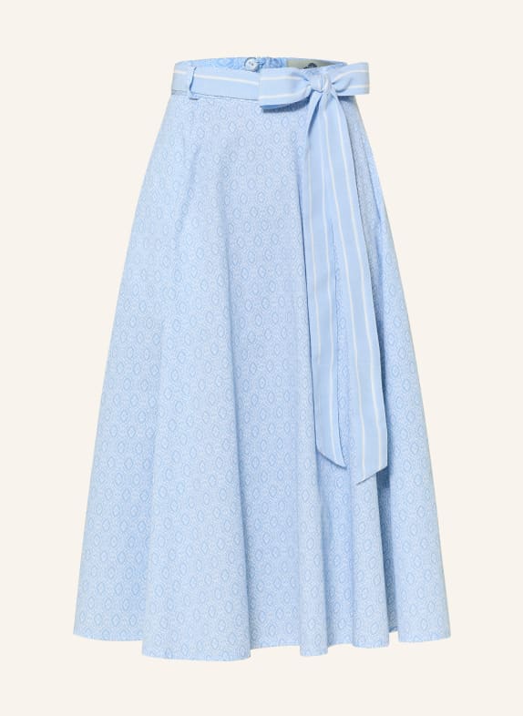 BERWIN & WOLFF spódnica JASNONIEBIESKI / BIAŁY