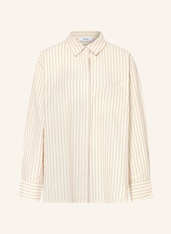Stylein Chemise JANSELL CRÈME / GRIS FONCÉ