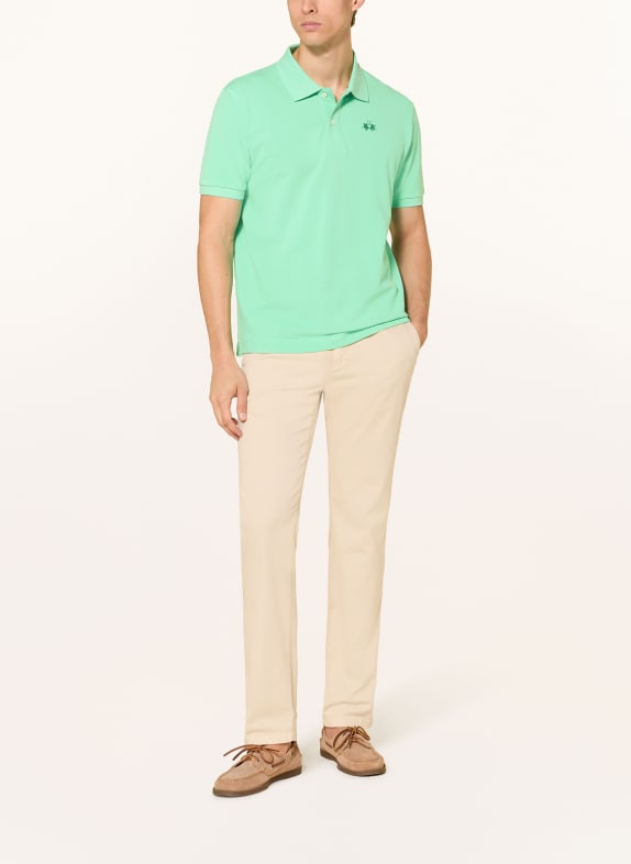 LA MARTINA Piqué poloshirt Regular Fit GROEN