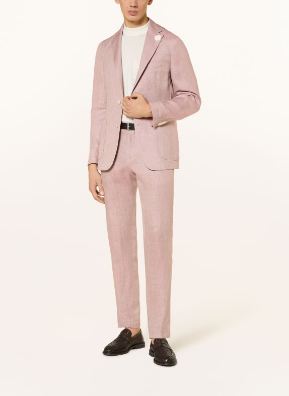 BOSS Pantalon GENIUS Slim Fit 686 LIGHT/PASTEL PINK