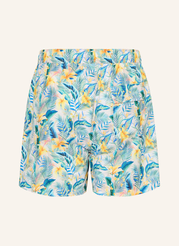 RAGMAN zwemshort BLAUW / GEEL / LICHTGROEN