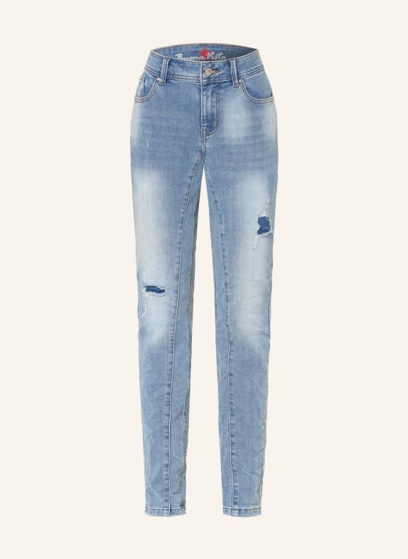 Buena Vista Zničená džíny MALIBU-ZIP 5668 pretty denim