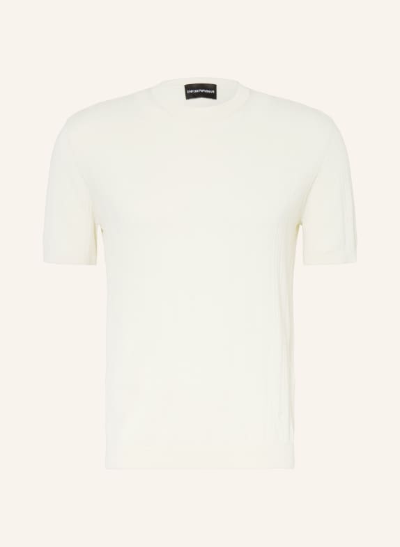 EMPORIO ARMANI Strickshirt ECRU