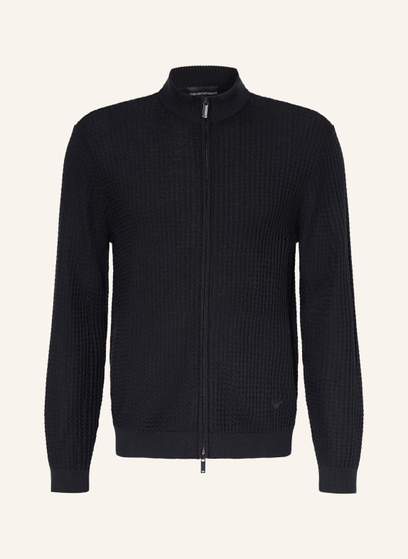 EMPORIO ARMANI Strickjacke DUNKELBLAU