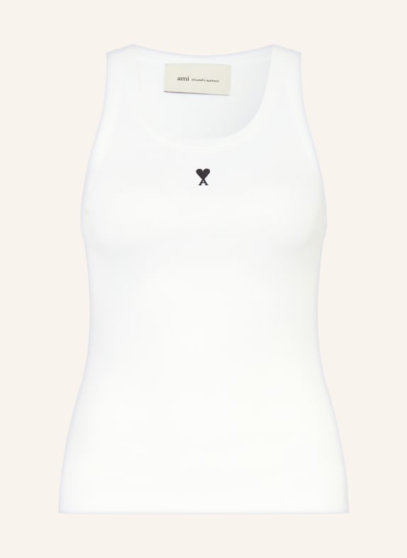 AMI PARIS Top WEISS
