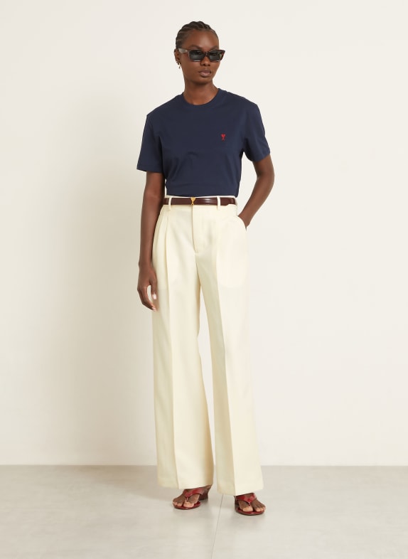 AMI PARIS Marlene-broek CRÈME