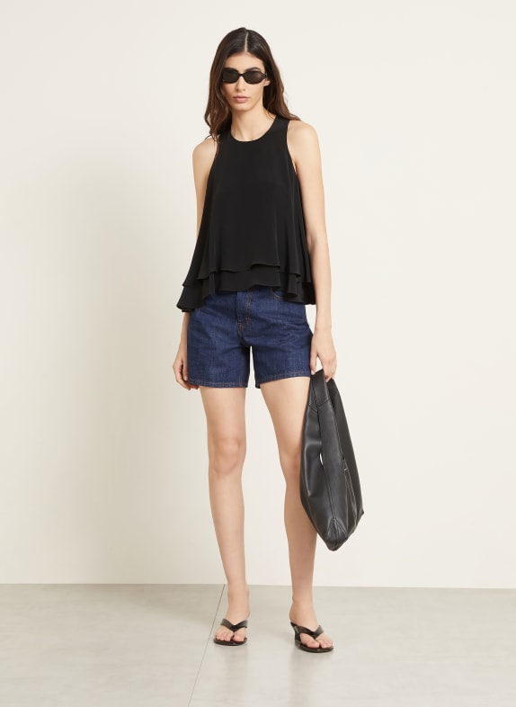 AMI PARIS blouse top BLACK