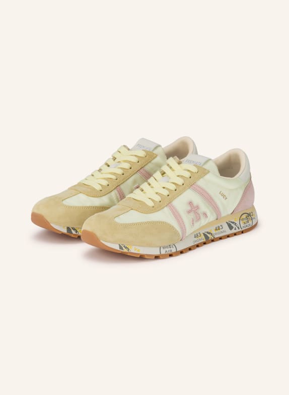 PREMIATA Sneaker LUCYD0.1 LIGHT GREEN / ROSE