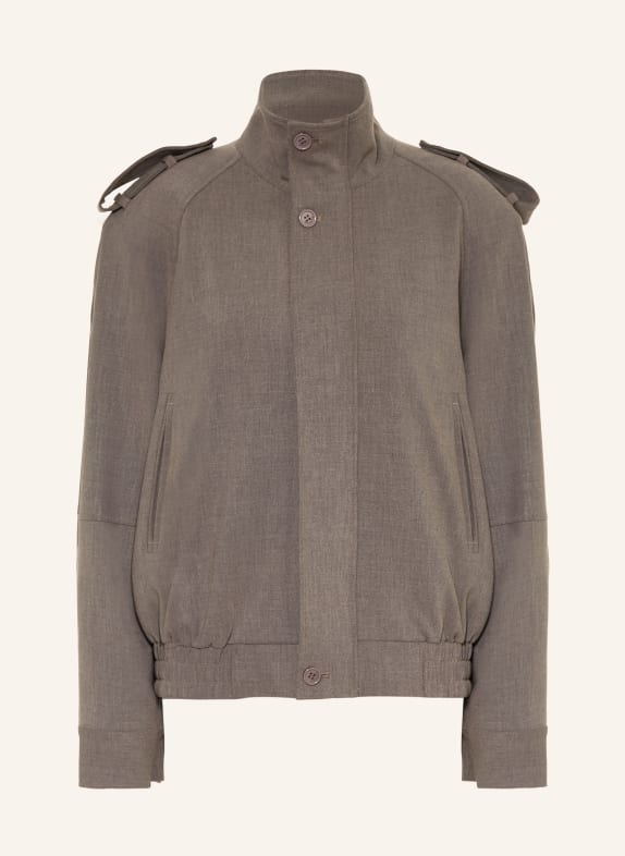 The Frankie Shop Bunda KELLY TMAVĚ ŠEDÁ