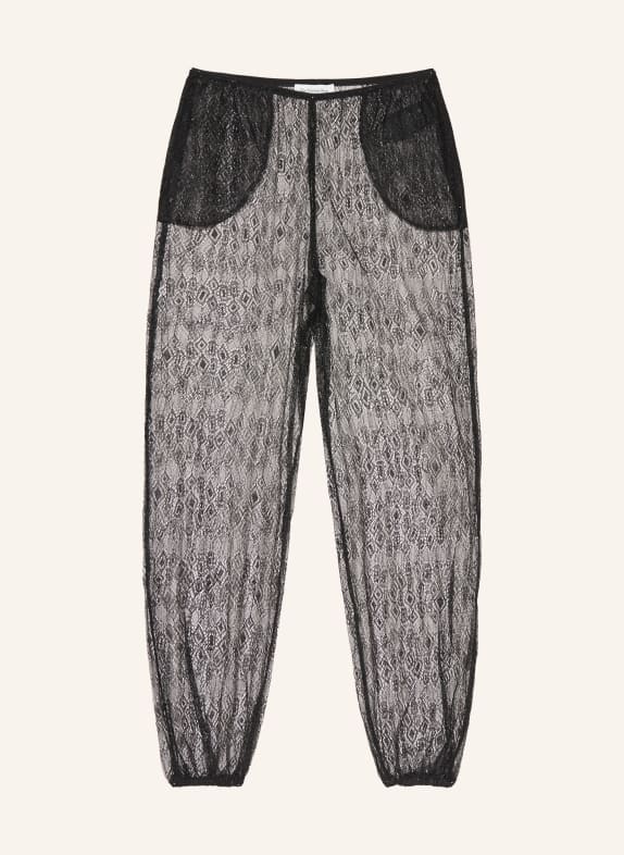 The Frankie Shop Spitzenhose ORISSA SCHWARZ