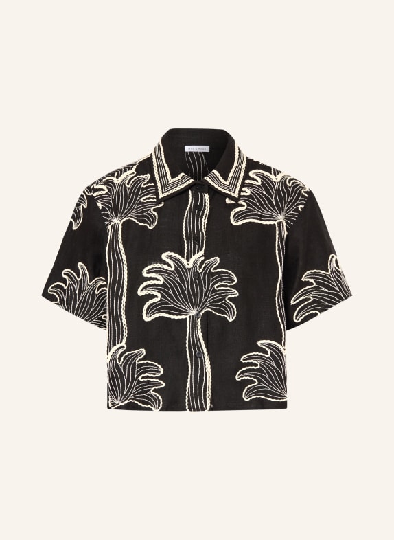 MRS & HUGS Hemdbluse SCHWARZ / WEISS