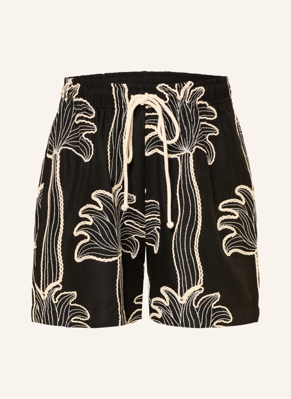 MRS & HUGS Shorts SCHWARZ / CREME