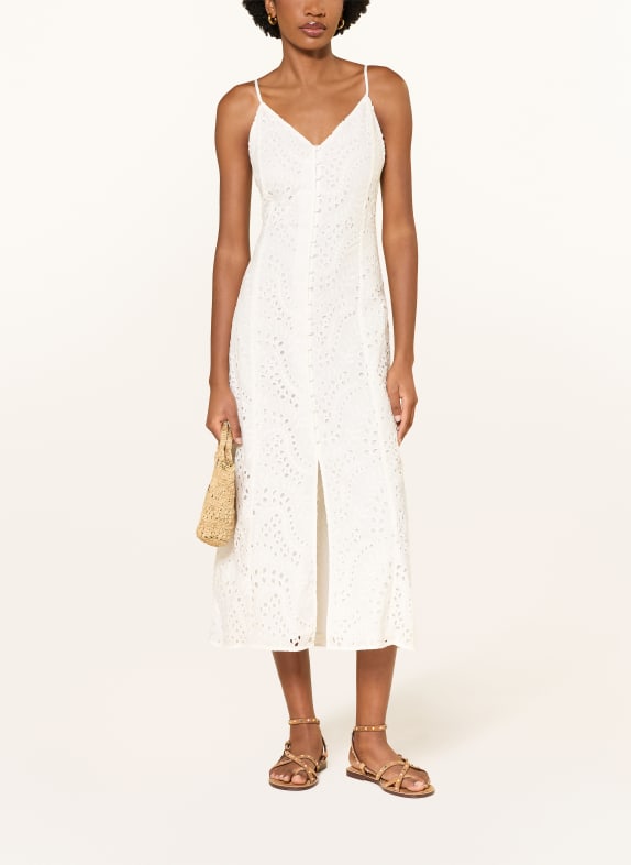 MRS & HUGS Kleid aus Lochspitze WEISS