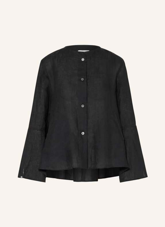 ROBERT FRIEDMAN linen blouse BLACK