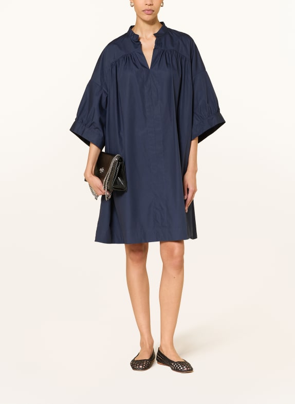ROBERT FRIEDMAN Oversized-Kleid mit 3/4-Arm DUNKELBLAU