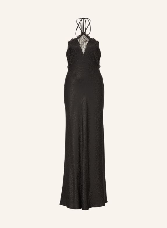ADRIANNA PAPELL Abendkleid mit Spitze SCHWARZ