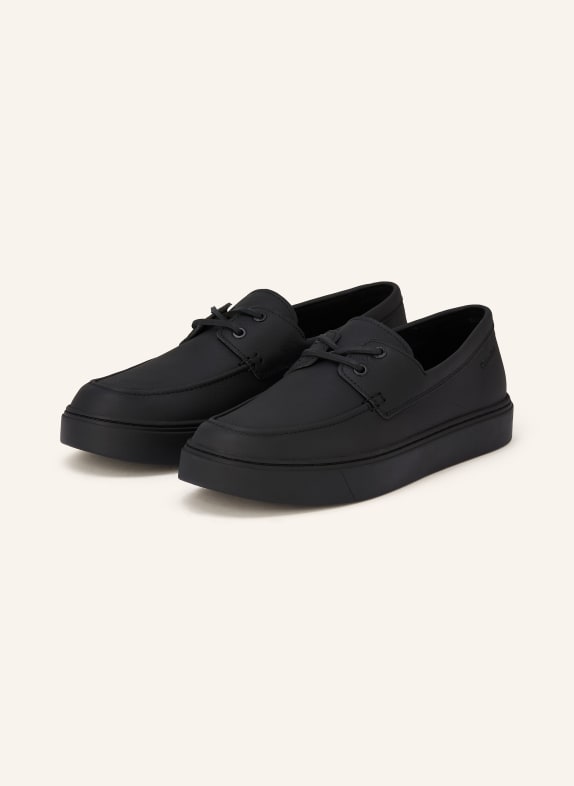 Calvin Klein lace-up shoes BLACK